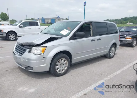 2008 Chrysler Town & Country Lx из США, поврежденный, VIN 2A8HR44H38R603695
